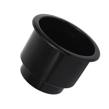 One New Black Plastic Cup Holder 2-Tiered Fits Cans Cups Bottles And More